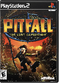 Pitfall The Lost Expedition PAL Playstation 2  box art